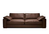 Klara Modern Fabric Sofa / Brown