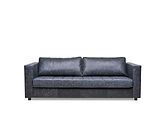 Pisa Genuine Leather Modern Armchair / Gray