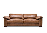 Klara Genuine Leather Armchair / Tan