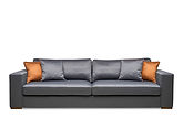 Klara Modern Fabric Sofa / Gray